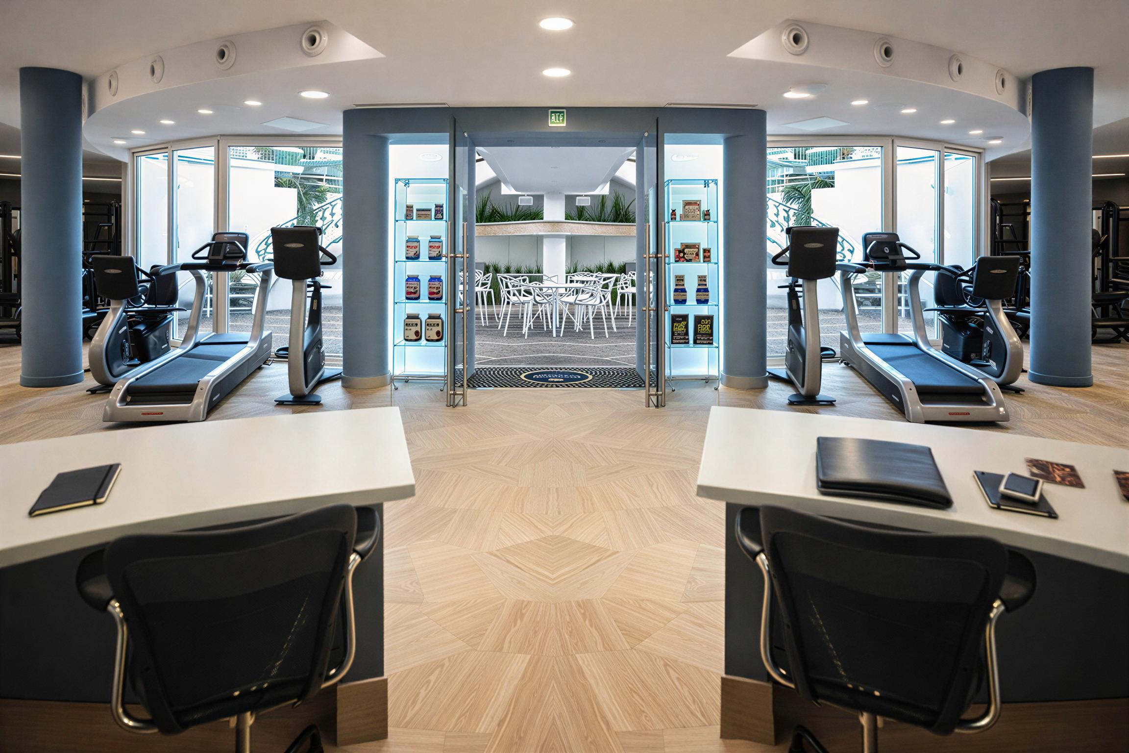 Progetto di nuova palestra by Dennis Giusto de Luxe Fitness - Bordighera (IM) - 2018 - conclusa