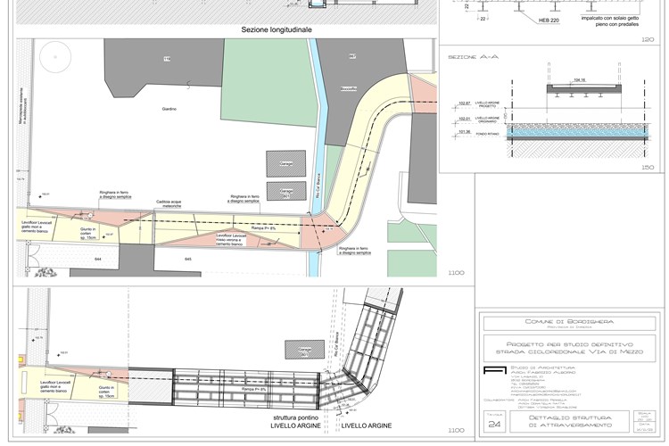 Progetto per un nuovo collegamento ciclo-pedonale - 2023 - in iter
