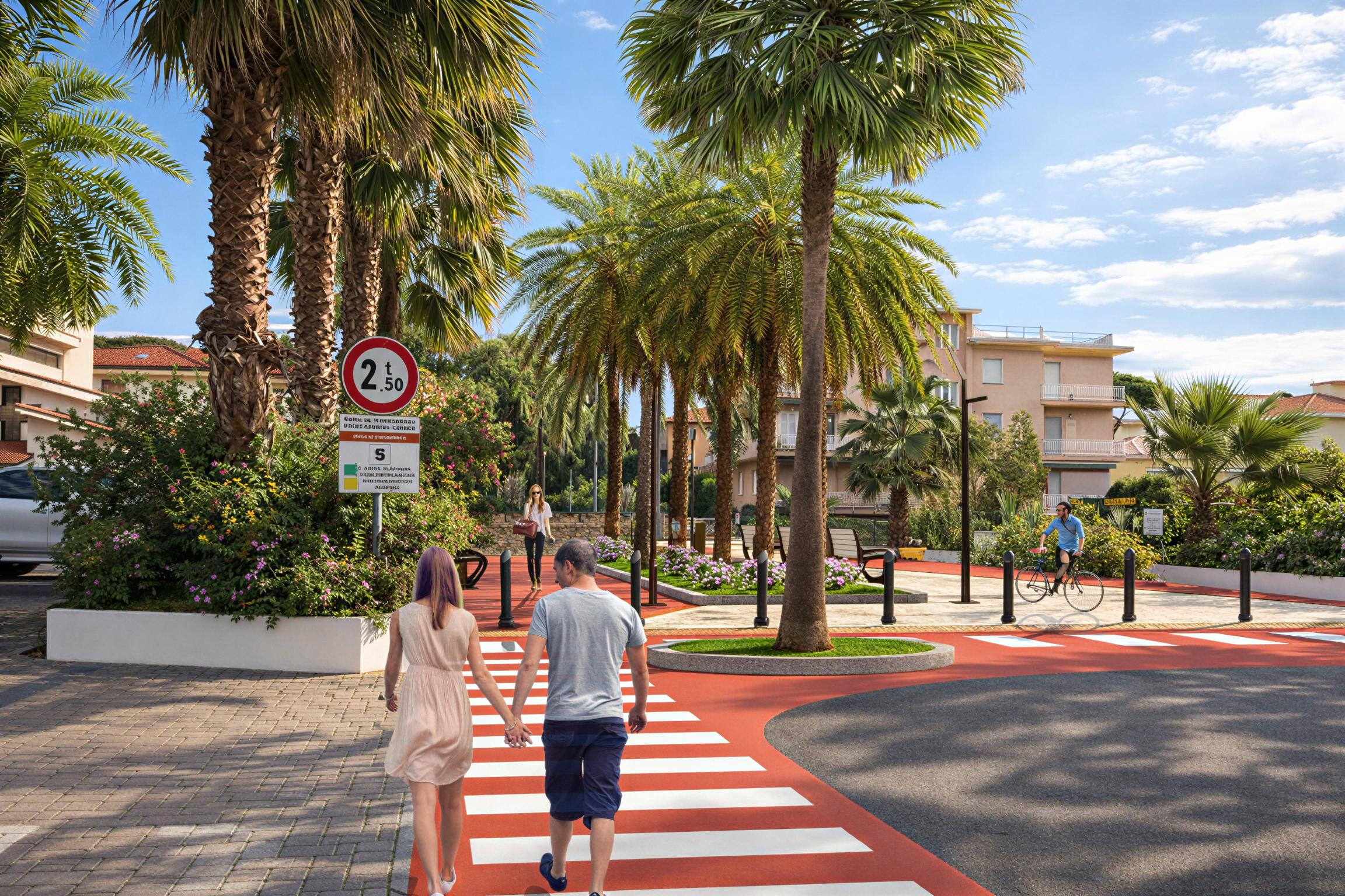 Progetto per un nuovo collegamento ciclo-pedonale - 2023 - Bordighera (IM) - in iter