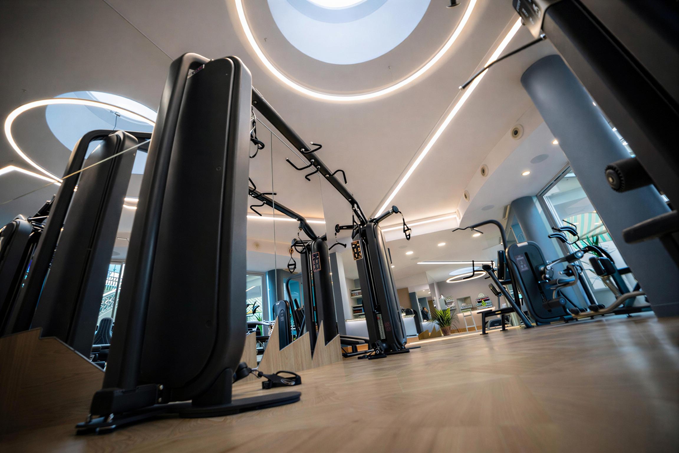 Progetto di nuova palestra by Dennis Giusto de Luxe Fitness - Bordighera (IM) - 2018 - conclusa