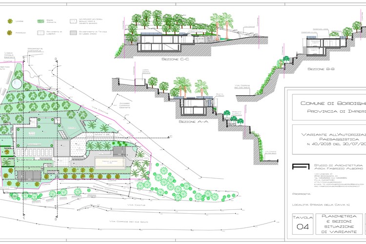 Progetto di fabbricato residenziale monofamiliare - 2025 - in costruzione