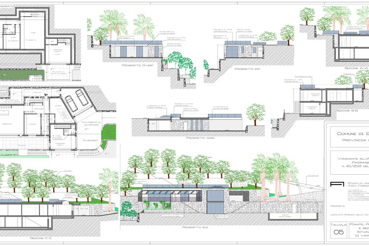 Progetto di fabbricato residenziale monofamiliare - 2025 - in costruzione