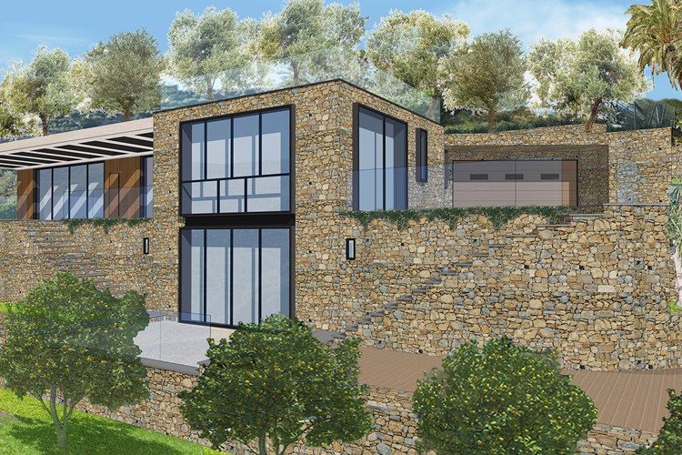 Progetto di fabbricato residenziale monofamiliare - 2025 - in costruzione