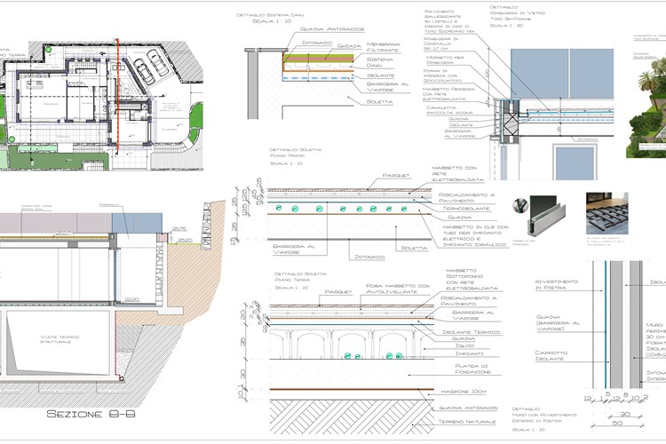 Progetto di fabbricato residenziale monofamiliare - 2025 - in costruzione