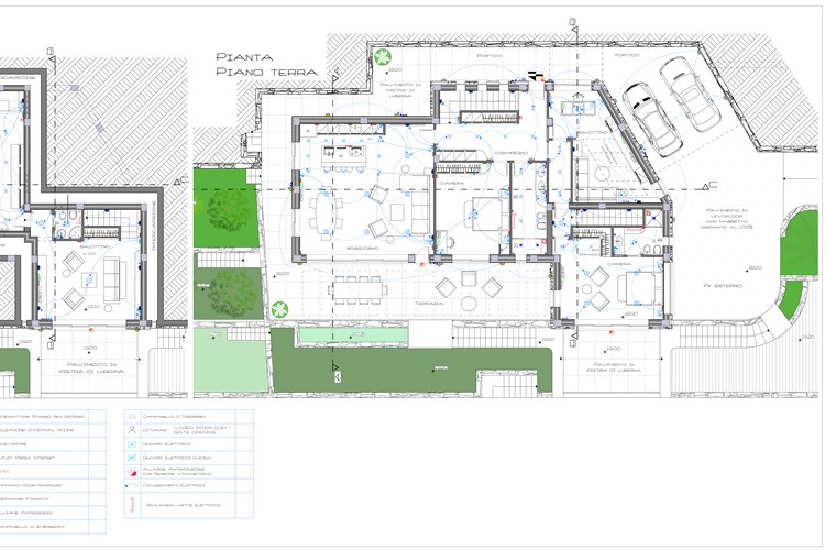 Progetto di fabbricato residenziale monofamiliare - 2025 - in costruzione