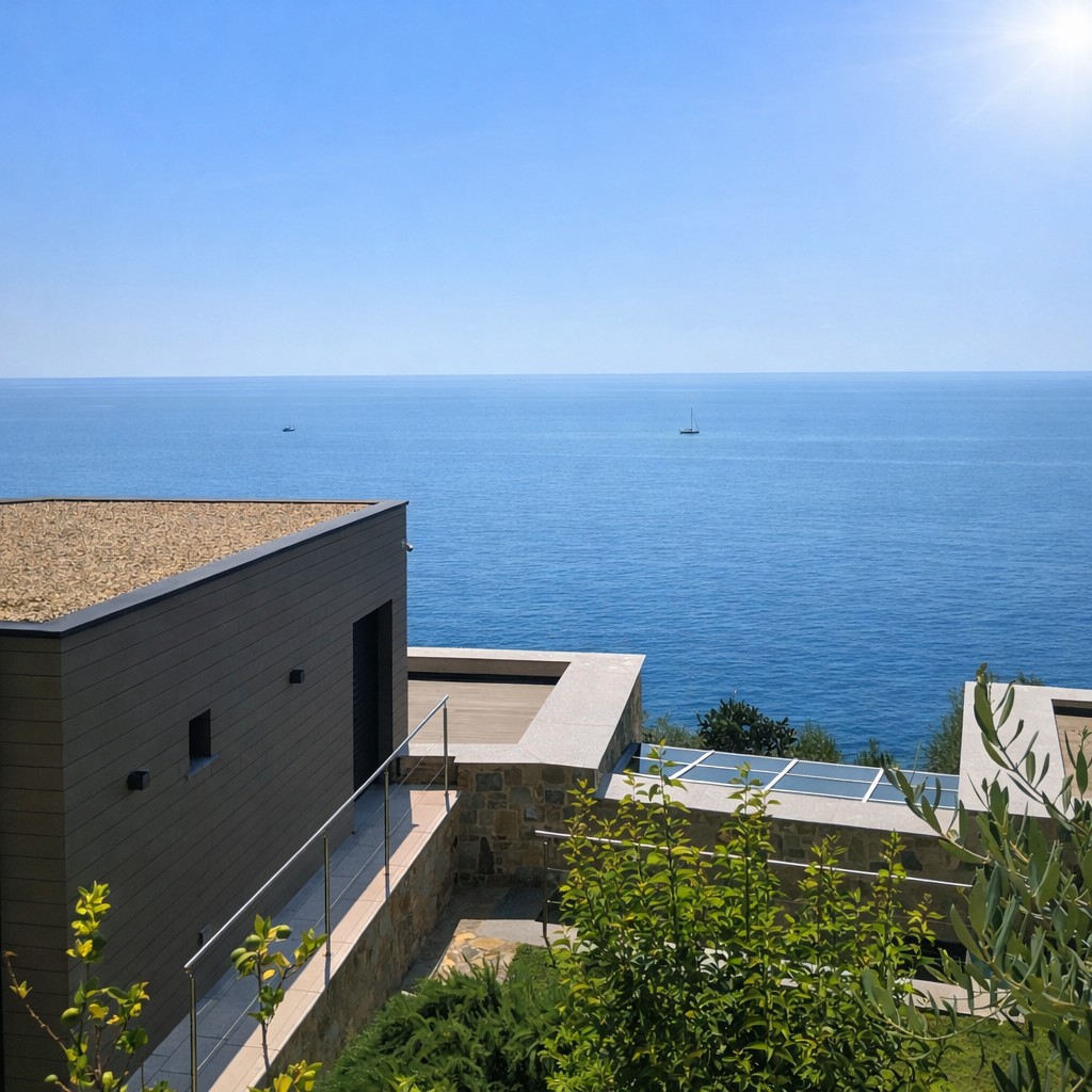 Progetto di n. 2 fabbricati residenziali monofamiliari - Bordighera (IM) - 2024 - conclusi