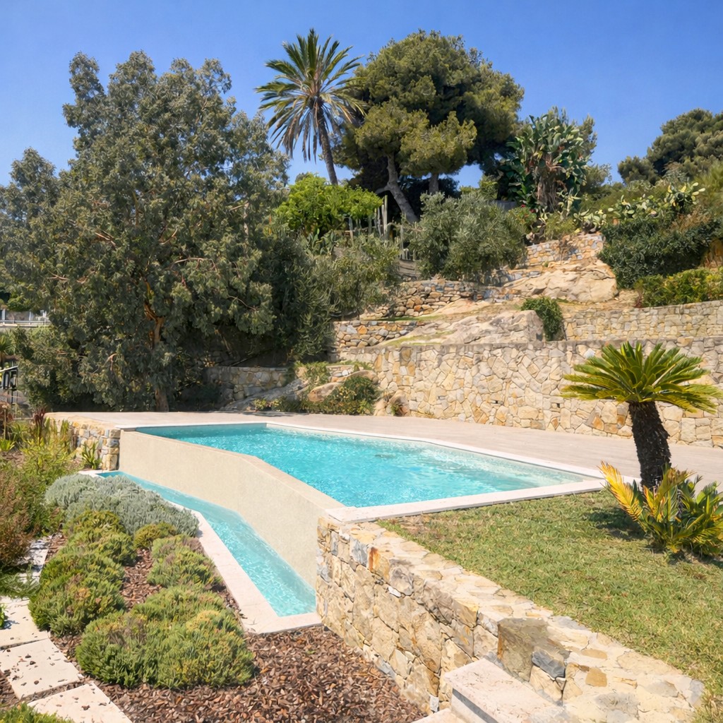 Progetto di n. 2 fabbricati residenziali monofamiliari - Bordighera (IM) - 2024 - conclusi