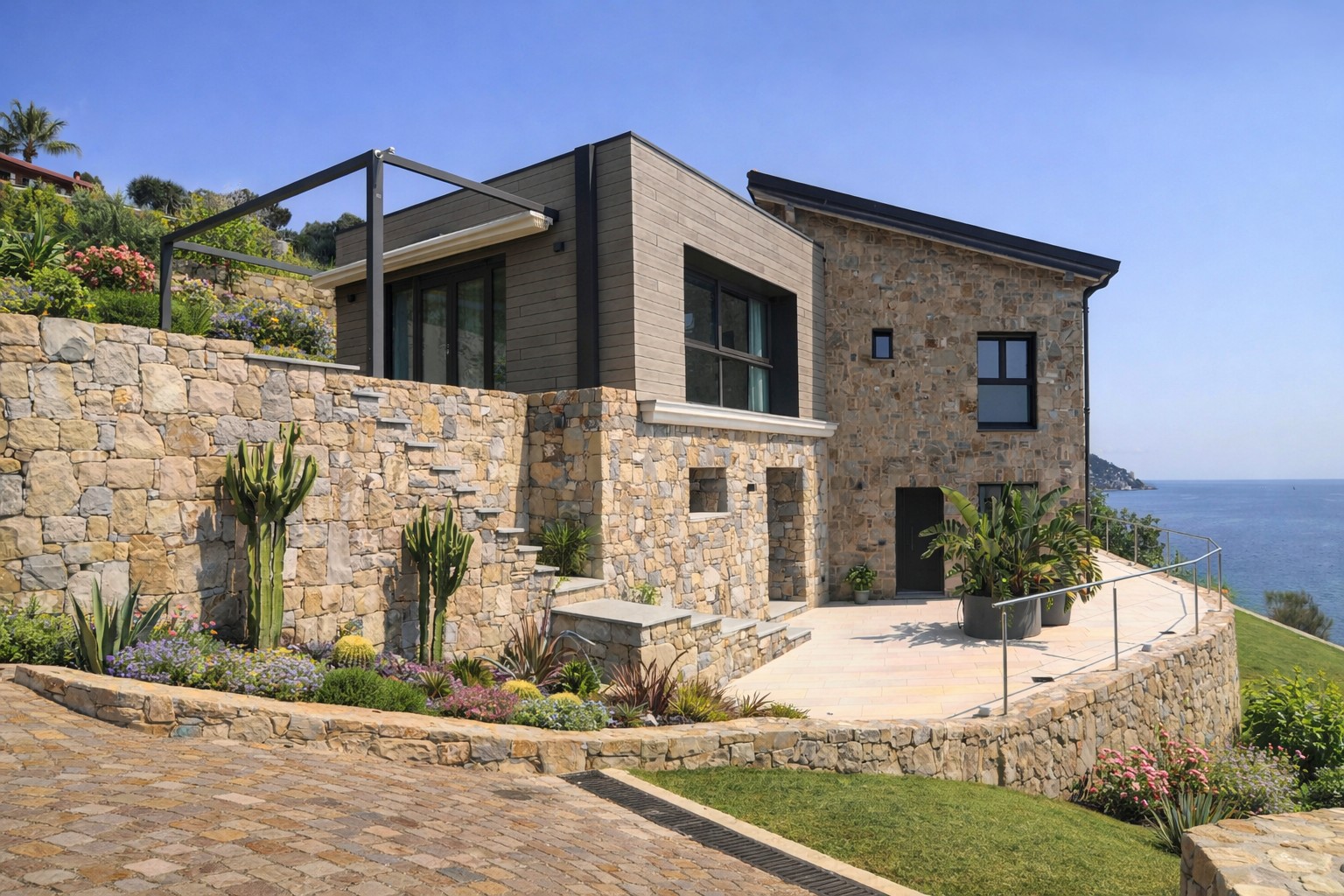 Progetto di n. 2 fabbricati residenziali monofamiliari - Bordighera (IM) - 2024 - conclusi