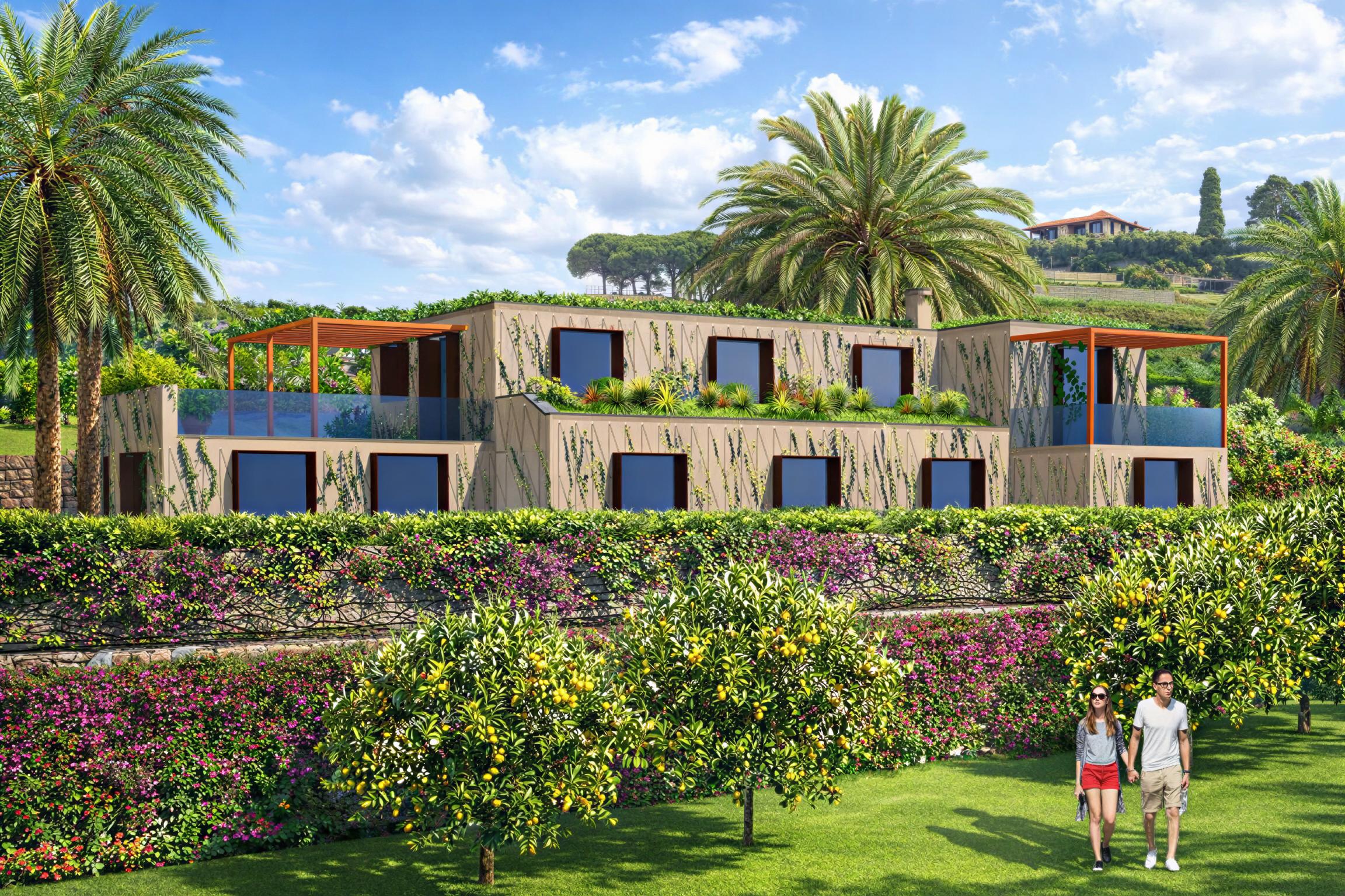 Strumento Urbanistico Attuativo per costruzione di n. 4 fabbricati residenziali - Bordighera (IM) - 2024\2025 - in costruzione