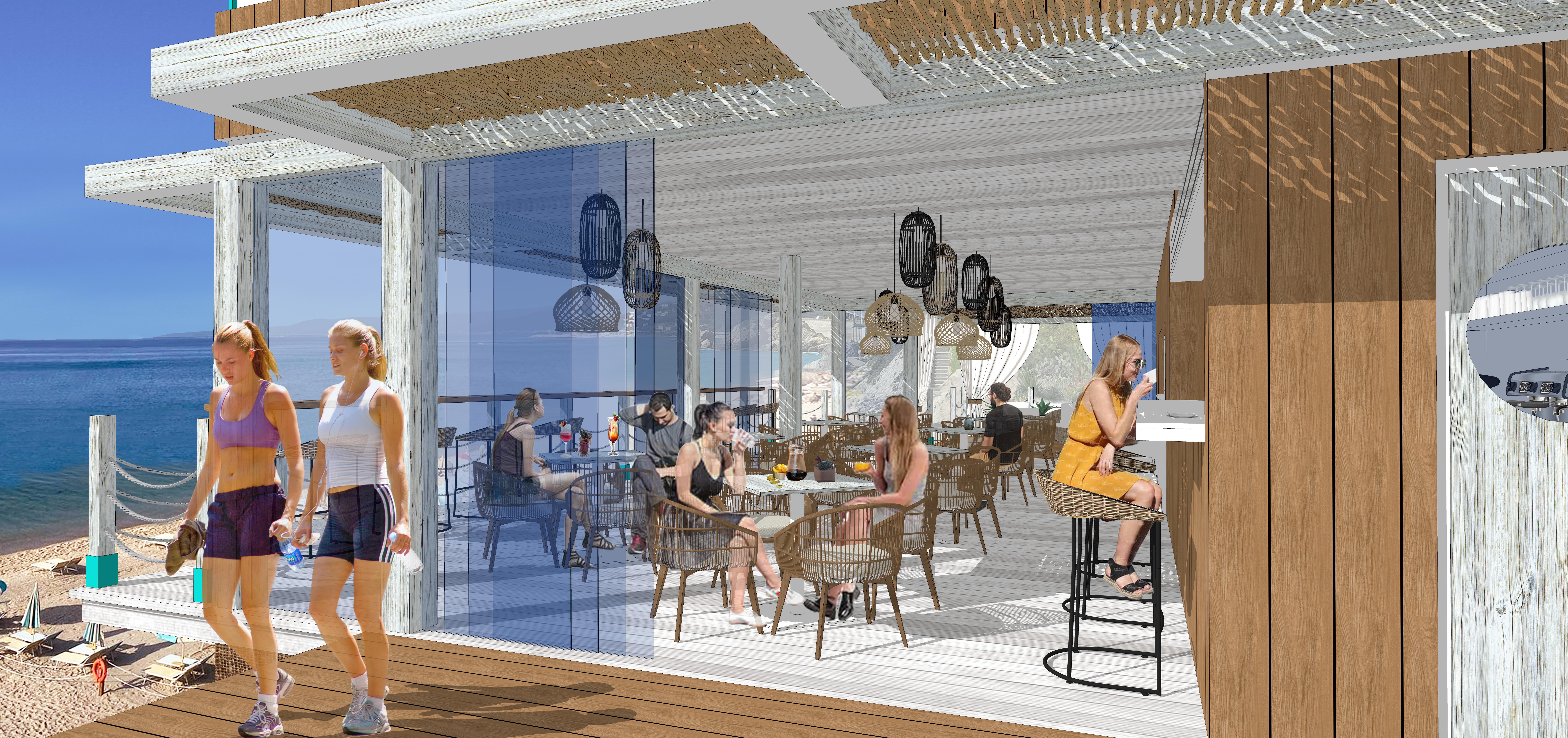 Progetto di nuovo stabilimento balneare - Finale Ligure - Localita' Varigotti (IM) - 2025 - in iter