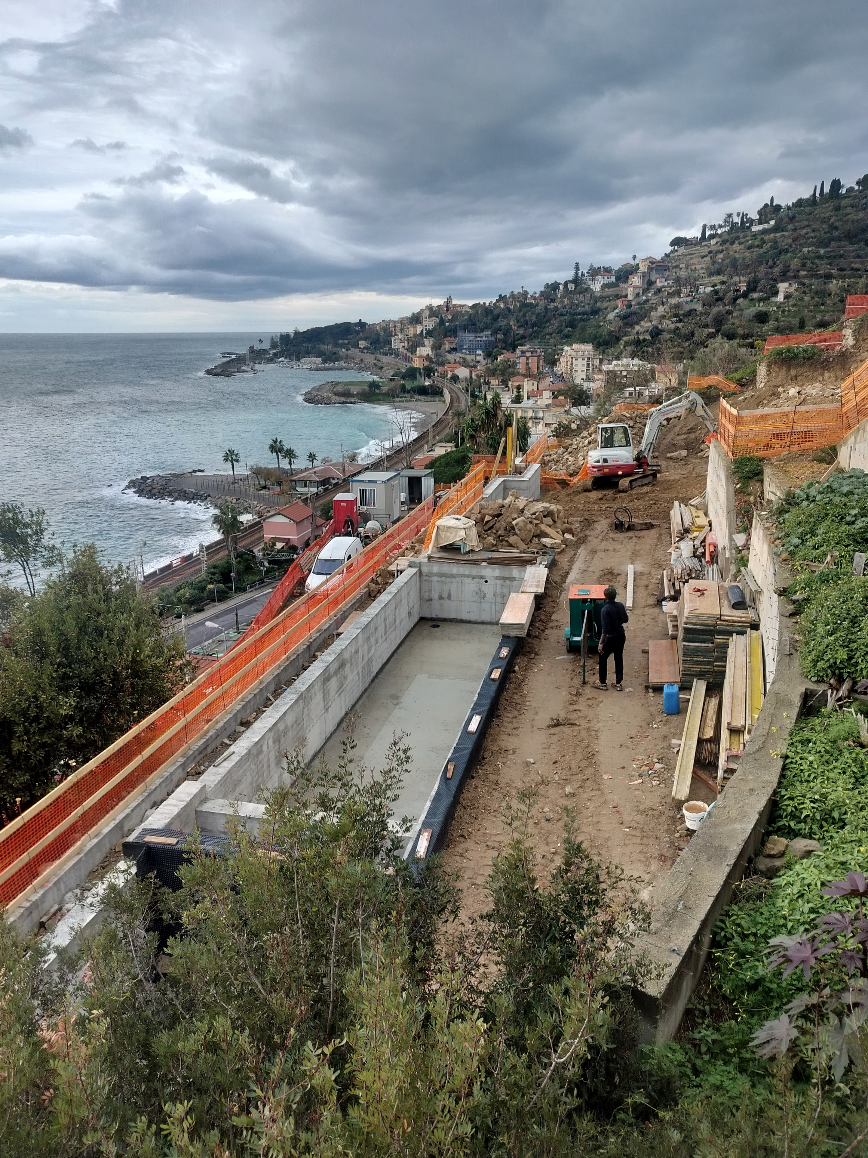 Progetto di fabbricato residenziale monofamiliare - 2025 - in costruzione