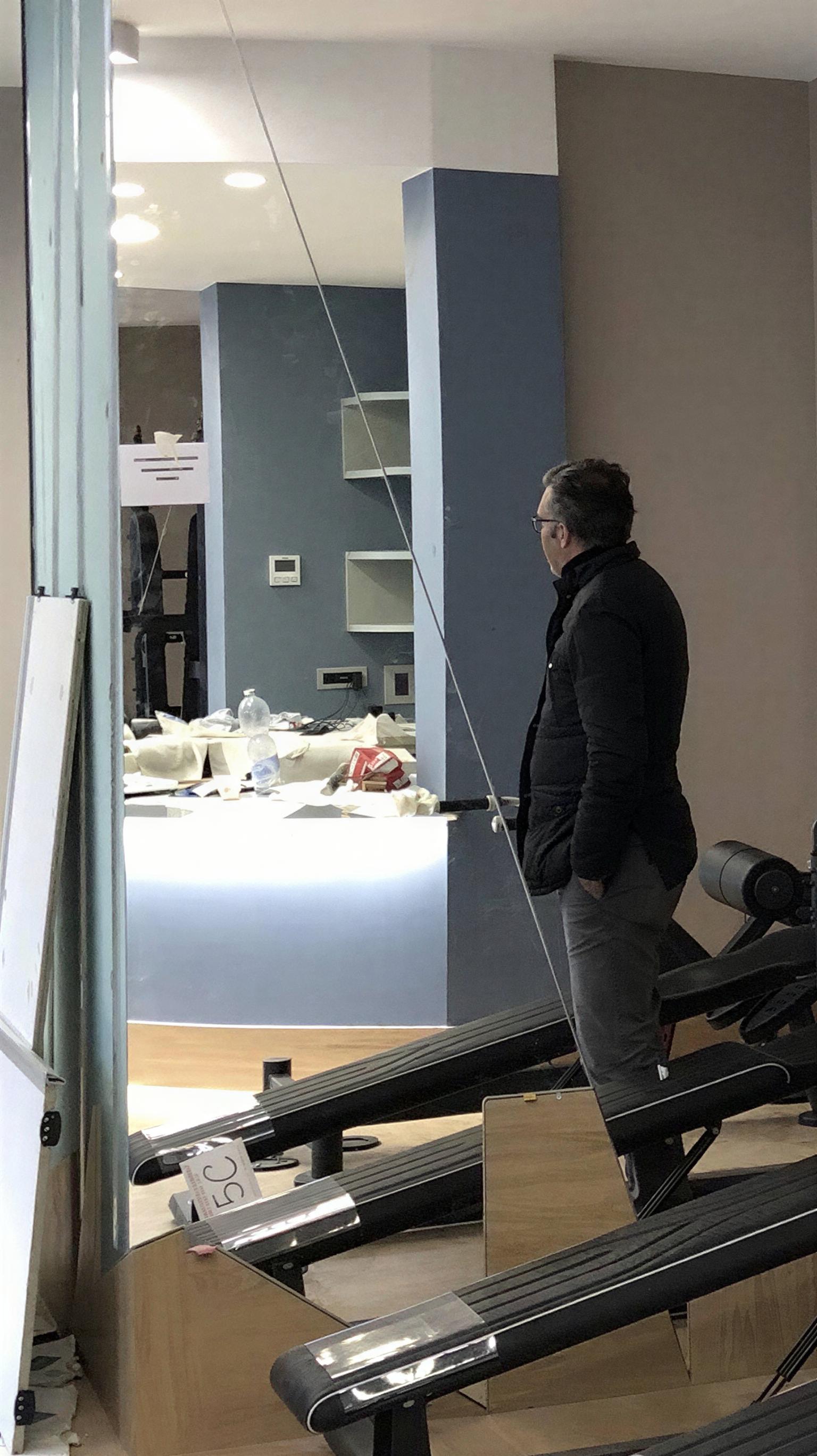 Progetto di nuova palestra by Dennis Giusto de Luxe Fitness - Bordighera (IM) - 2018 - conclusa