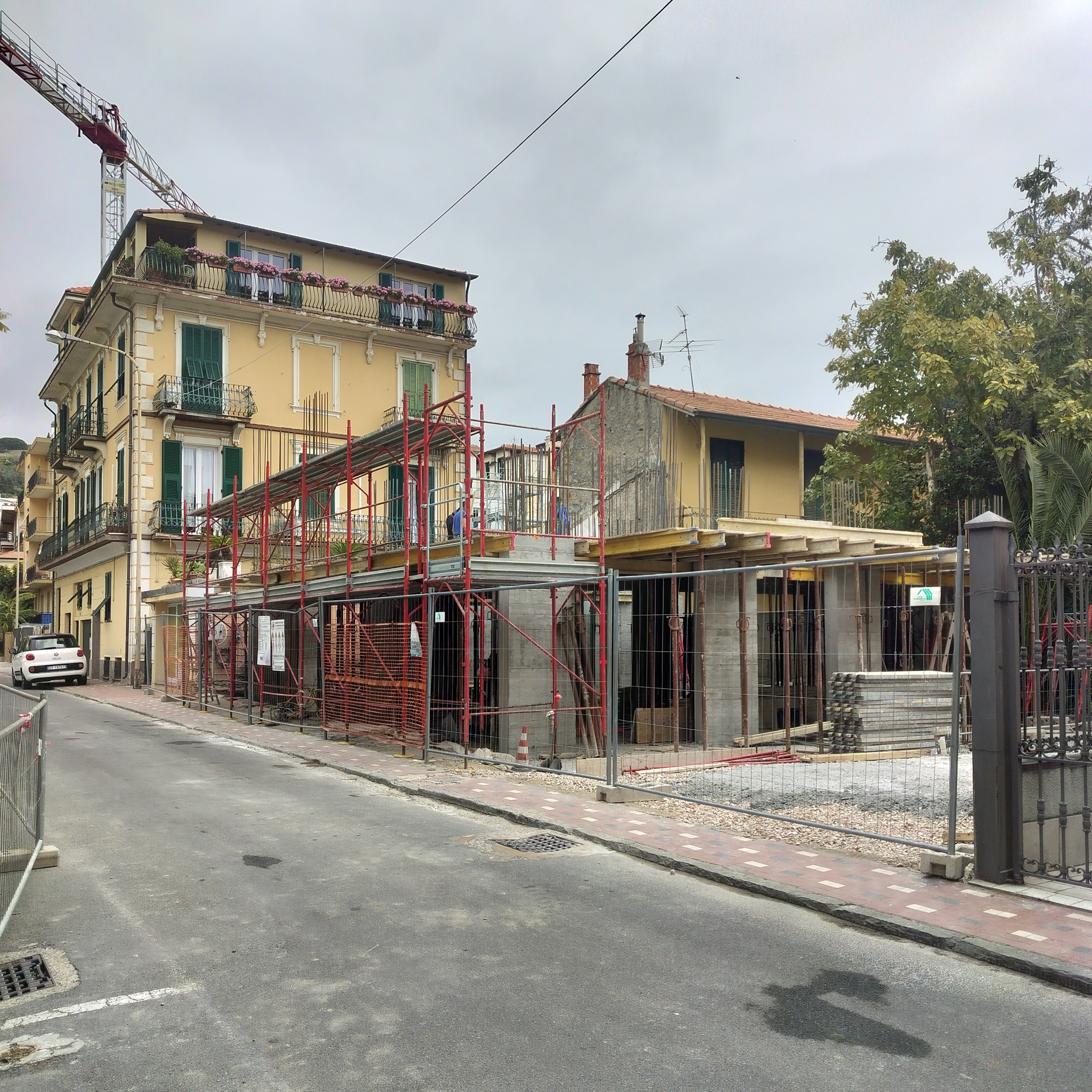 Progetto di edificio residenziale - Bordighera (IM) - 2025\2026 - in costruzione