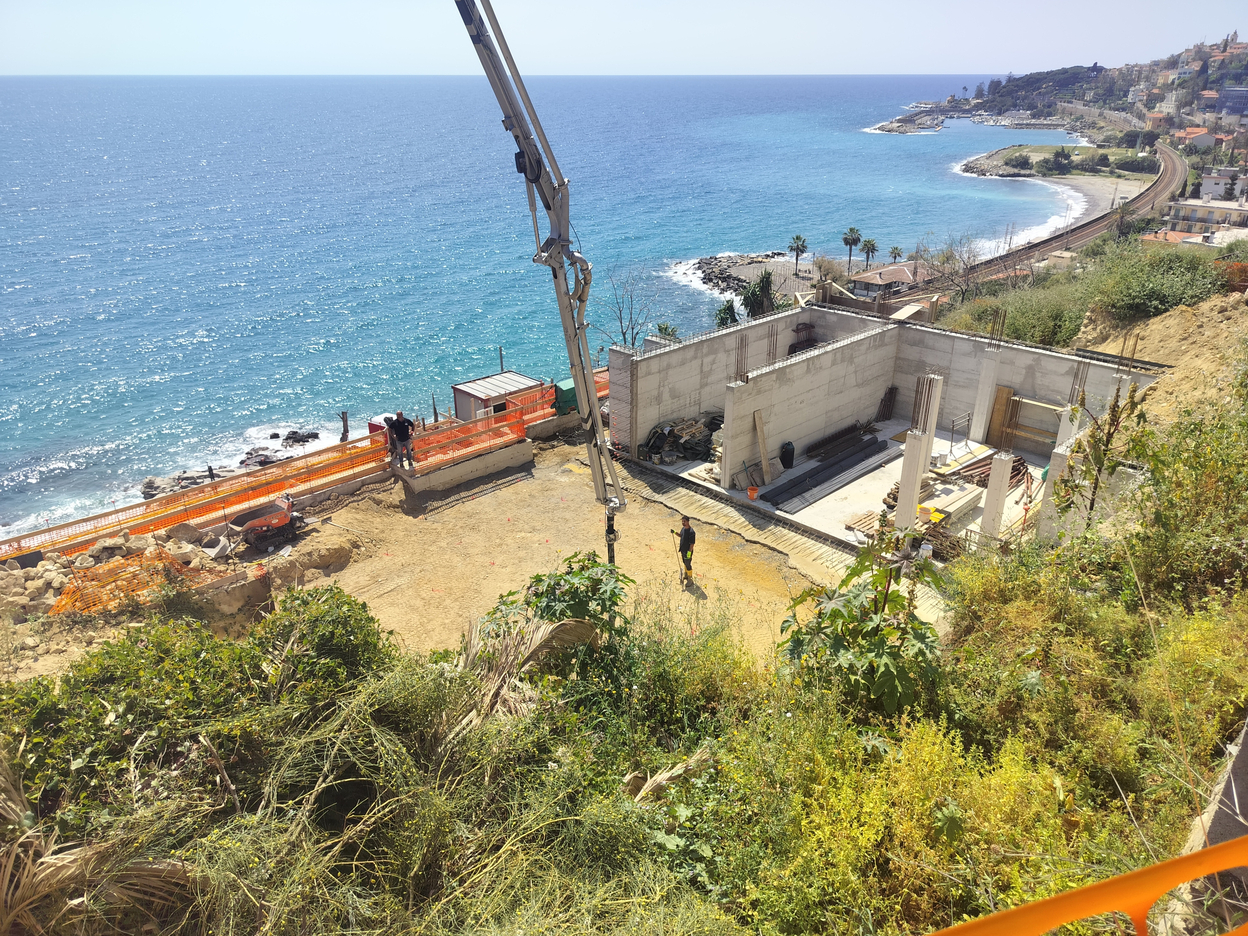 Progetto di fabbricato residenziale monofamiliare - 2025 - Bordighera (IM) - in costruzione