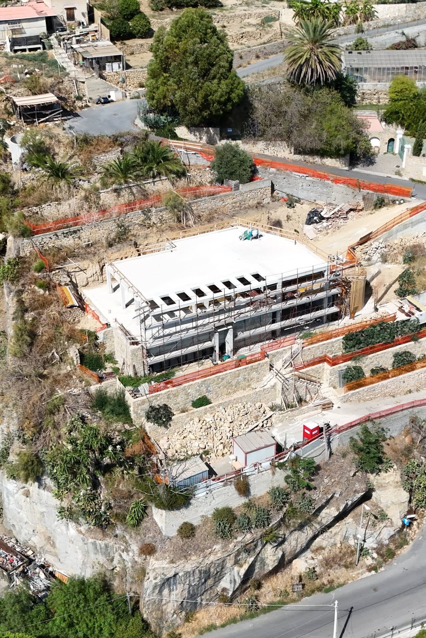 Single-family residential building project - Bordighera (IM) -2025 - under construction