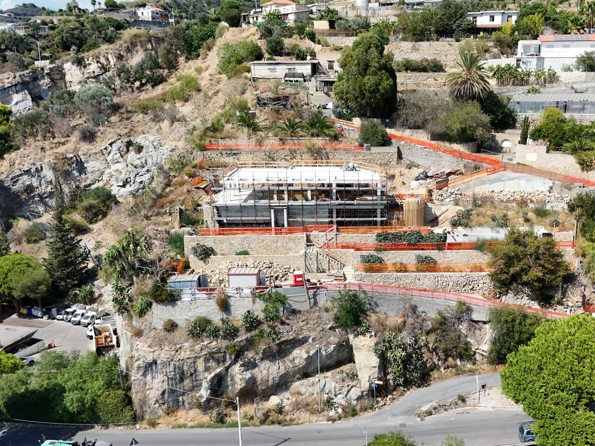 Single-family residential building project - Bordighera (IM) -2025 - under construction